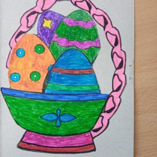 Пасхальная корзиночка