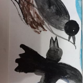 Рисунок "Грачи"