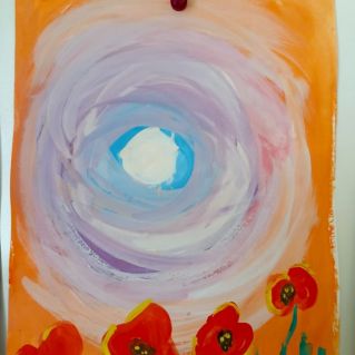 Маки на рассвете