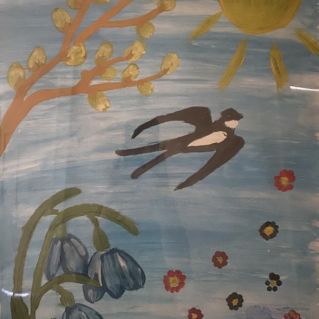 «Ласточка с весною к нам летит»