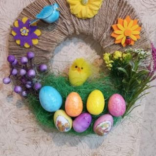 "Пасхальный венок"