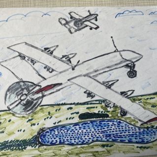 «Над полями в чистом небе…»