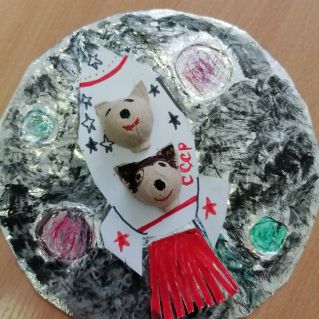 Белка и Стрелка в космосе