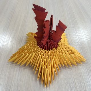 Оригами. Вечный огонь