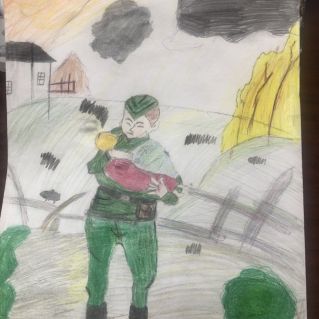 "Героический подвиг солдата"