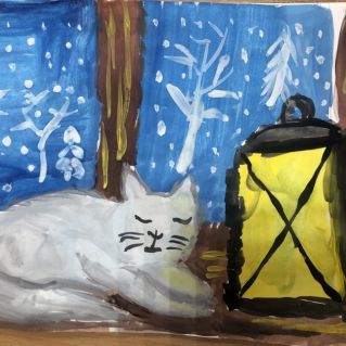 "Уютный зимний вечер"