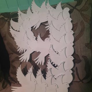 9 мая. Голуби мира