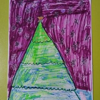 "Новогодняя открытка"