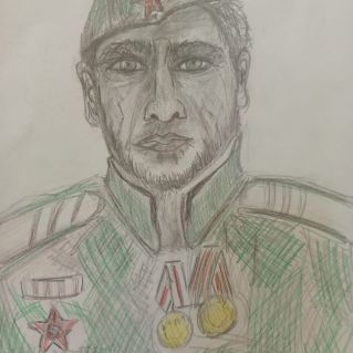 Портрет солдата