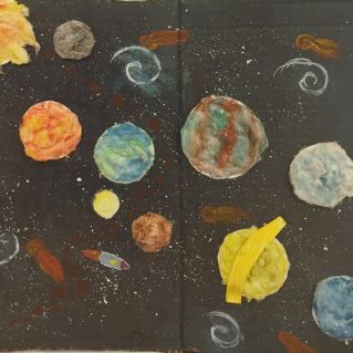 Бескрайние просторы космоса