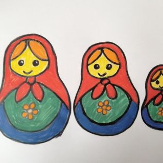 Весёлые матрёшки