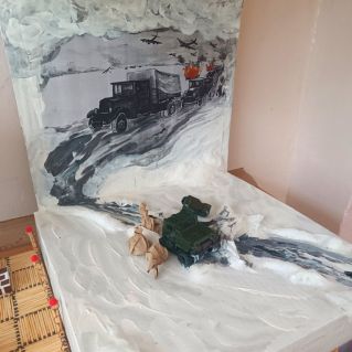 "Дорога Жизни" блокадного Ленинграда