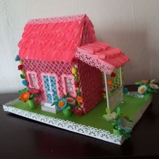 Цветочный домик