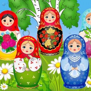 «Здравствуй, русская матрёшка»