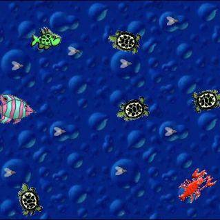 Анимация на языке Java "Подводный мир"