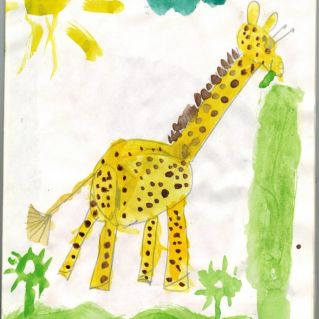 Жираф большой- ему видней