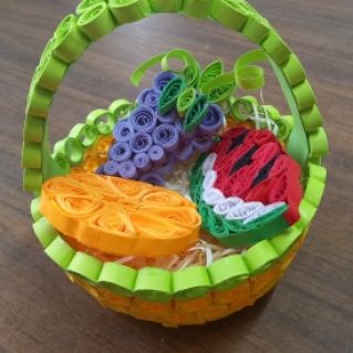 Корзиночка с фруктами