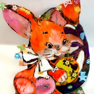 Зайка с яйцом