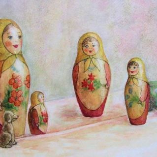 Живые матрешки