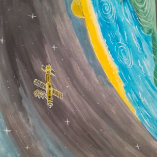 Полет в безграничной Вселенной