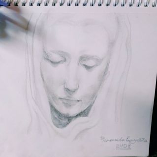 Ожившая скульптура