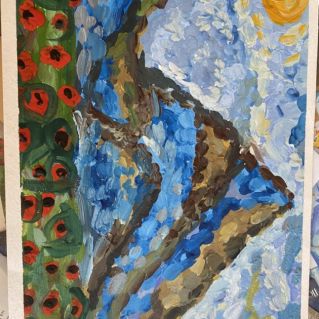 Весна в горах