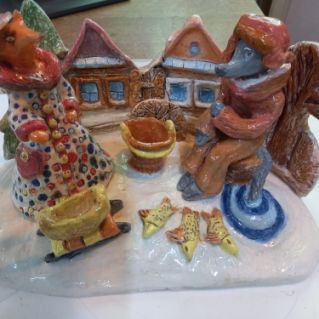 Русская народная сказка "Волк и Лиса"