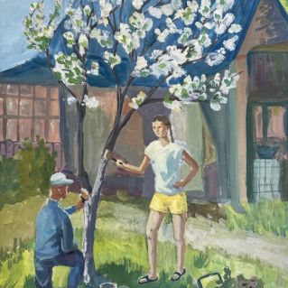 «Субботник в саду»