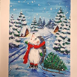 Зимний вечер