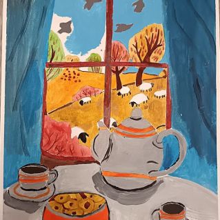 Осеннее утро