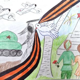 «Я рисую Победу»