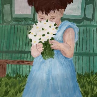 Рисунок «Лето в деревне»