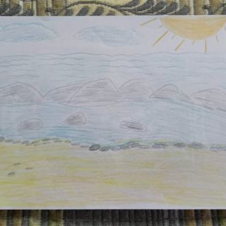 Утро на море