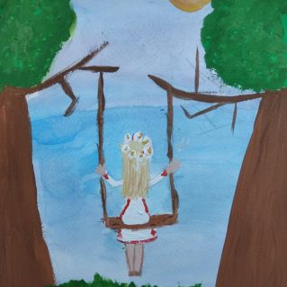 Летние качели