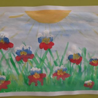 "Русское поле как флаг нашей Родины"