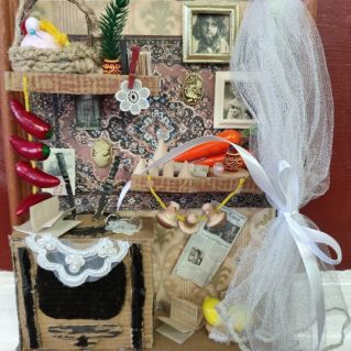 Инсталляция "Секреты моей бабушки"