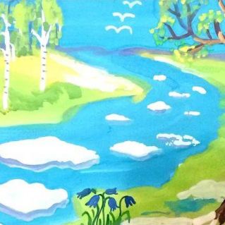 Весенний пейзаж