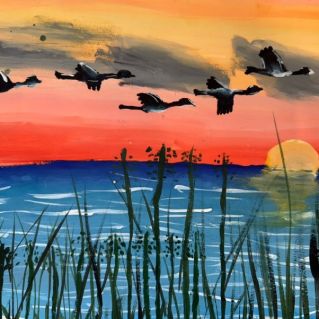 осенний закат