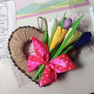 Цветы в сердце