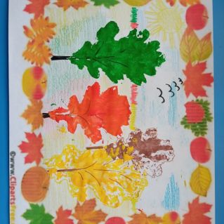 ,, Красота осеннего леса"