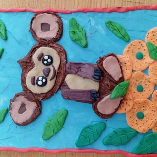 Чебурашка и апельсины.