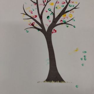 " Яркая осень"