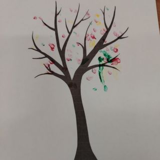 " Яркая осень"