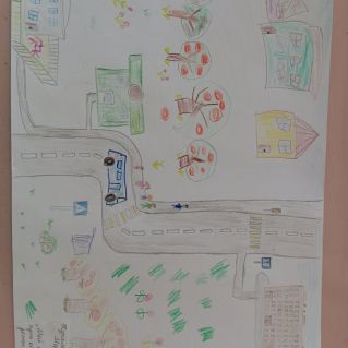 Мой безопасный путь от дома до детского сада