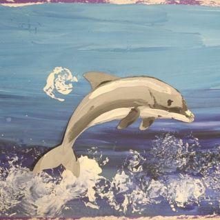 Мой новый друг - Дельфин!