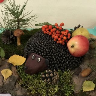 Ёжик в лесу