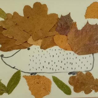 Веселый ежик