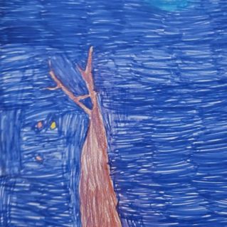 "Осенняя ночь в идиллии листвы"