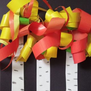 Осенние березы