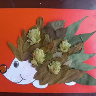 Осенний ежик